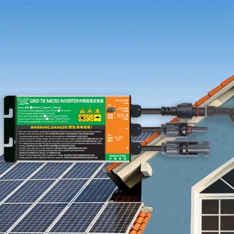 300 Вт MPPT солнечный PV мини-инвертор с сеткой, серия GMI, вход постоянного тока 110-30 в, выход 240-в, 65 сетчатый инвертор
300 Вт MPPT солнечный PV мини-инвертор с сеткой, серия GMI, вход постоянного тока 110-30 в, выход 240-в, 65 сетчатый инвертор