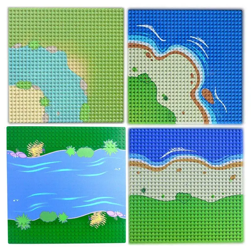 Baseplate City Street colorful River Sandy Beach Island Base Plate Seaside Building Blocks bricks plates Compatible All Brands
Baseplate City Street colorful River Sandy Beach Island Base Plate Seaside Building Blocks bricks plates Compatible All Brands