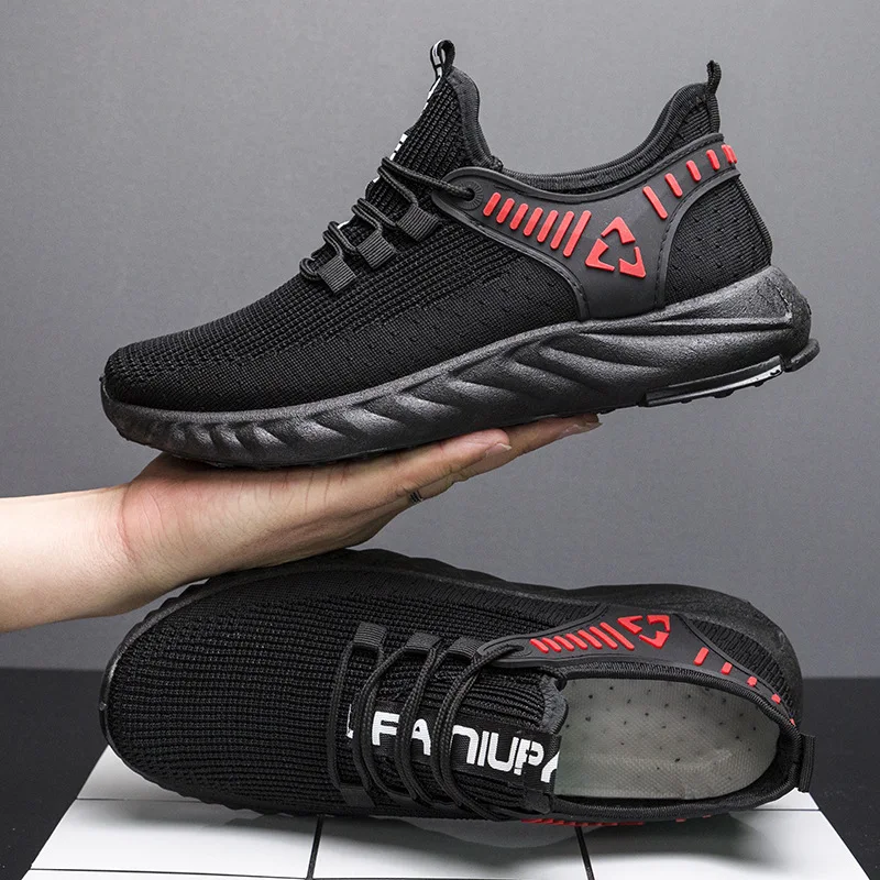 Men's Sneakers Color Matching Fly Woven Casual Shoes for Men Trendy Mesh Breathable Sports Running Shoes Male Chunky Sneaker
Men's Sneakers Color Matching Fly Woven Casual Shoes for Men Trendy Mesh Breathable Sports Running Shoes Male Chunky Sneaker