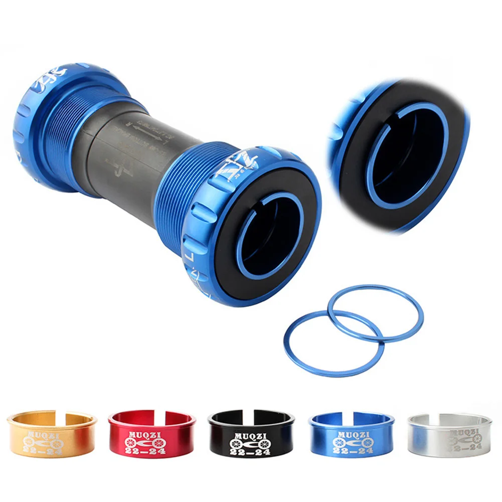 Bike Bicycle Bottom Bracket Shim For-Shimano HTII To-SRAM GXP 24mm To 22mm Central Shaft Variable Diameter Ring Conversion Sleev
Bike Bicycle Bottom Bracket Shim For-Shimano HTII To-SRAM GXP 24mm To 22mm Central Shaft Variable Diameter Ring Conversion Sleev