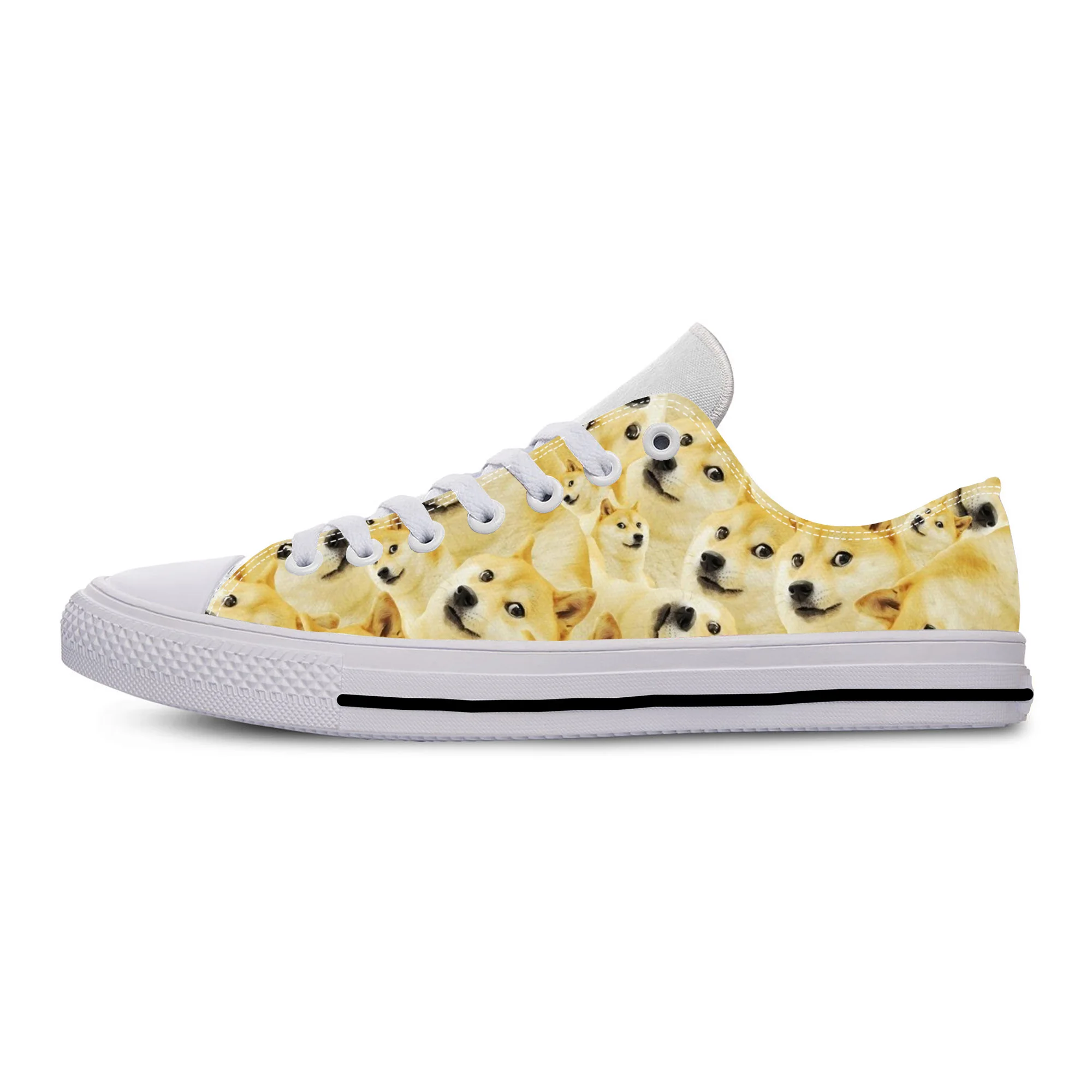 Animal Shiba Inu Dog Doge Meme Anime Cartoon Funny Casual Cloth Shoes Low Top Lightweight Breathable 3D Print Men Women Sneakers
Animal Shiba Inu Dog Doge Meme Anime Cartoon Funny Casual Cloth Shoes Low Top Lightweight Breathable 3D Print Men Women Sneakers