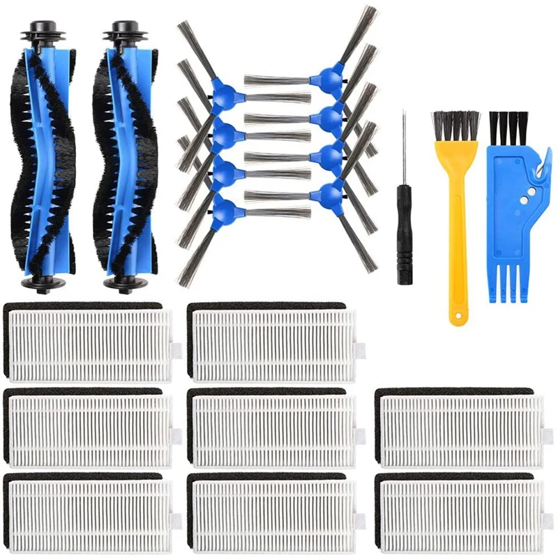 21 PCS Replacement Kit For Eufy Robovac 11S, Robovac 30, Robot Vacuum Cleaner Replacement Parts
21 PCS Replacement Kit For Eufy Robovac 11S, Robovac 30, Robot Vacuum Cleaner Replacement Parts