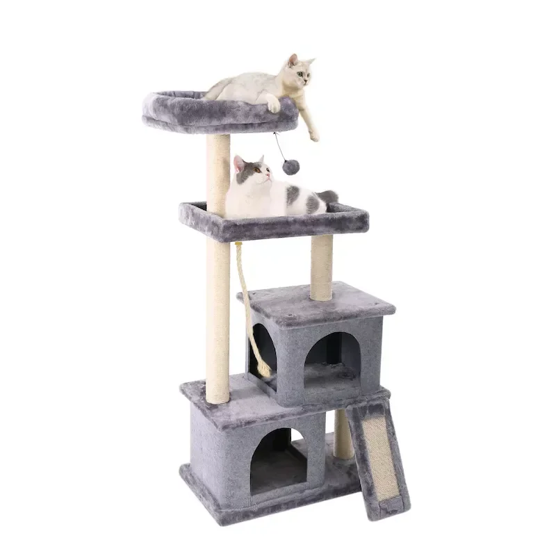 Tour à gratter pour chat, meuble de maison, arbre à chat, hamac, poste à gratter, cadre d'escalade, jouet, perche spacieuse
Tour à gratter pour chat, meuble de maison, arbre à chat, hamac, poste à gratter, cadre d'escalade, jouet, perche spacieuse