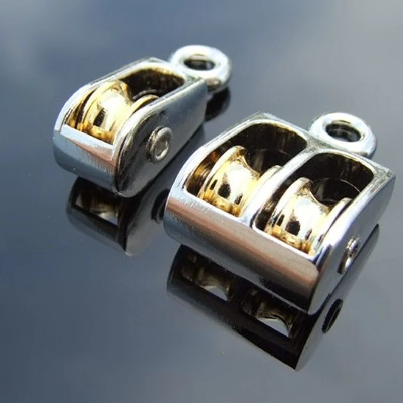 Little Zinc Alloy Fixed Double Pulley Hanging Lifting Wheel For DIY Model Making Drop Shipping
Little Zinc Alloy Fixed Double Pulley Hanging Lifting Wheel For DIY Model Making Drop Shipping
