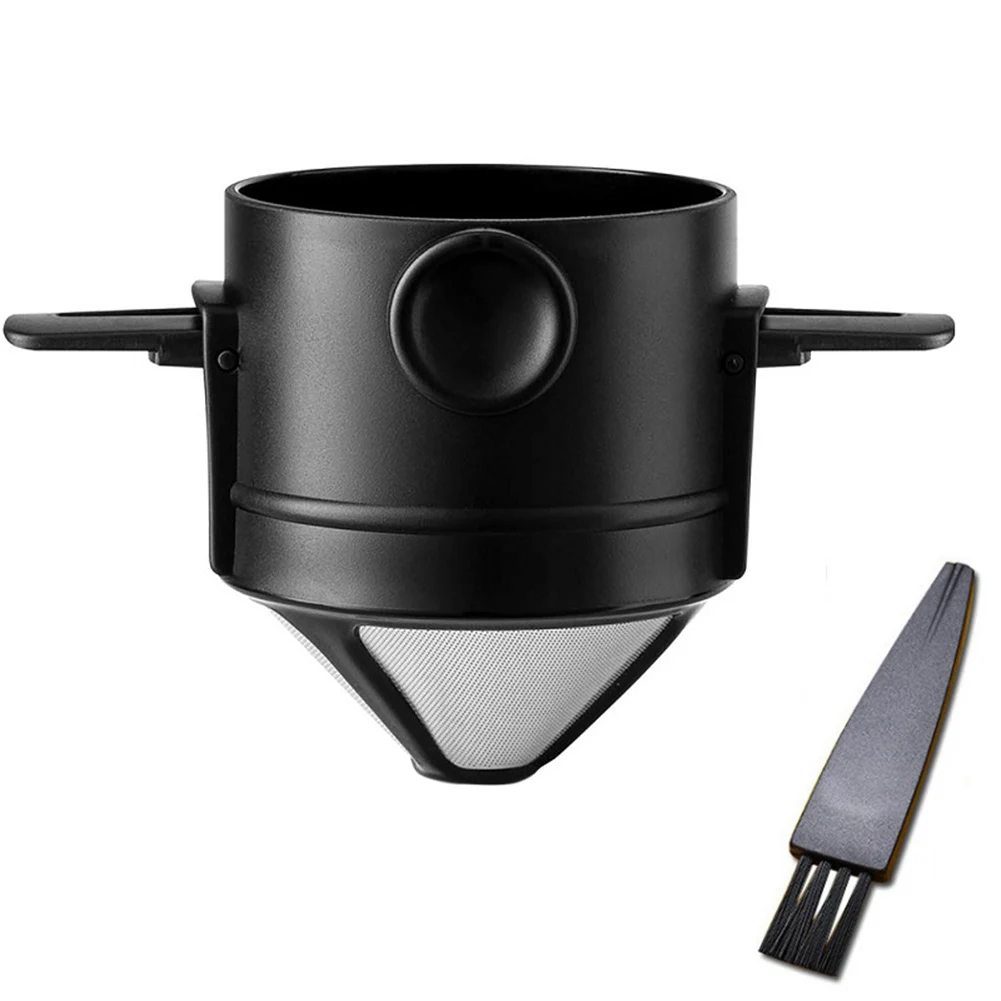 Foldable Portable Coffee Filter Coffee Maker Stainless Steel Drip Coffee Tea Holder Reusable Paperless Pour Coffee Accessories
Foldable Portable Coffee Filter Coffee Maker Stainless Steel Drip Coffee Tea Holder Reusable Paperless Pour Coffee Accessories