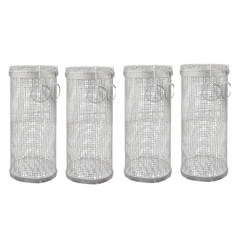 4Pcs Cylindrical Barbecue Basket Outdoor BBQ Suppiles Non Stick Kitchen Accessory For Kitchen/BBQ
4Pcs Cylindrical Barbecue Basket Outdoor BBQ Suppiles Non Stick Kitchen Accessory For Kitchen/BBQ