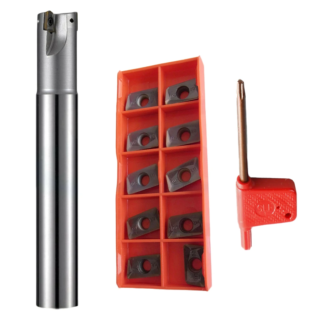 Cutting Light Insert Carbide APMT1604 Face End Mill Face Milling For L 160mm Shoulder Milling Slotting 90° 2F Toolholding
Cutting Light Insert Carbide APMT1604 Face End Mill Face Milling For L 160mm Shoulder Milling Slotting 90° 2F Toolholding