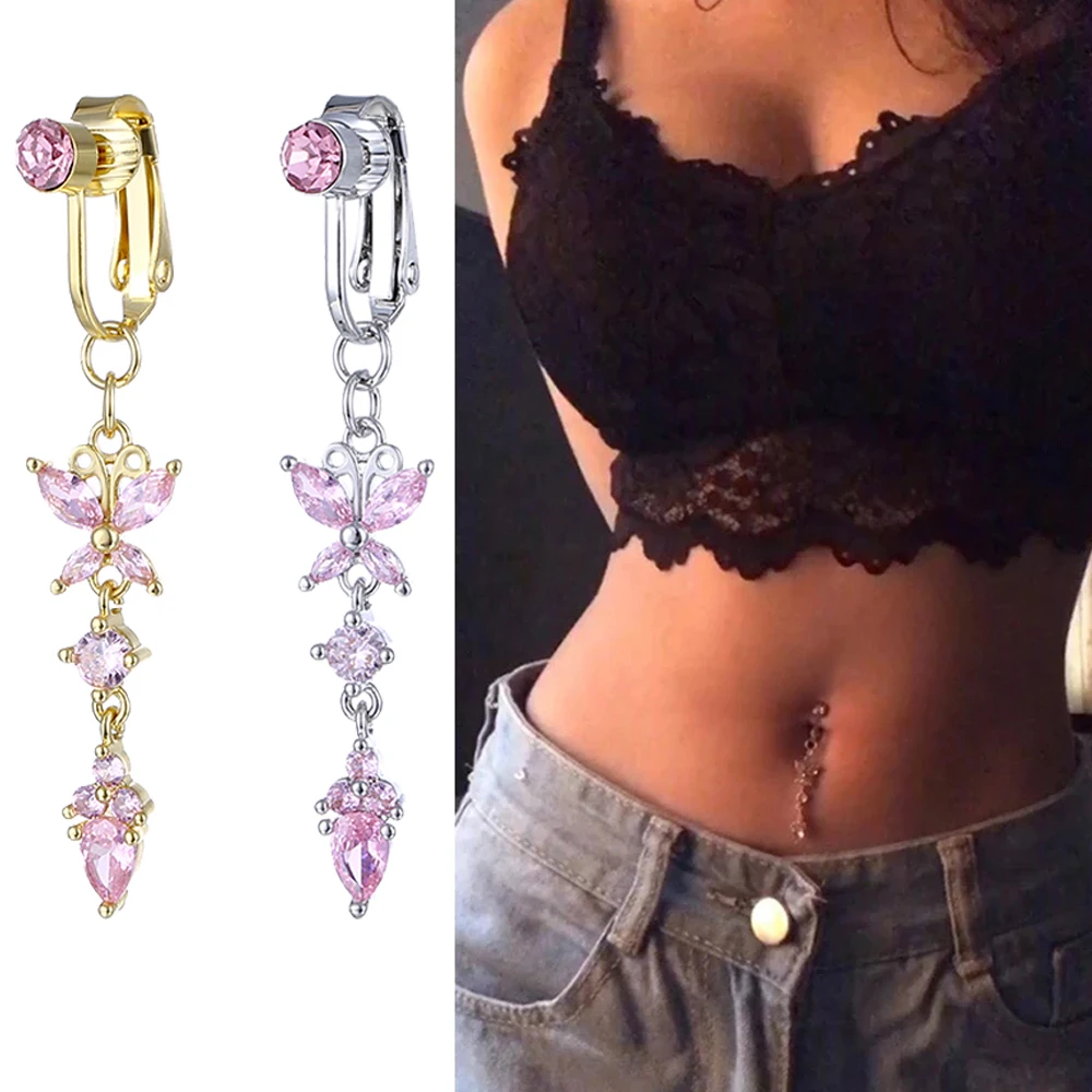 Butterfly Fake Belly Piercing Faux Fake Belly Butterfly Clip On Umbilical Navel Fake Pircing Butterfly Cartilage Earring Clip
Butterfly Fake Belly Piercing Faux Fake Belly Butterfly Clip On Umbilical Navel Fake Pircing Butterfly Cartilage Earring Clip