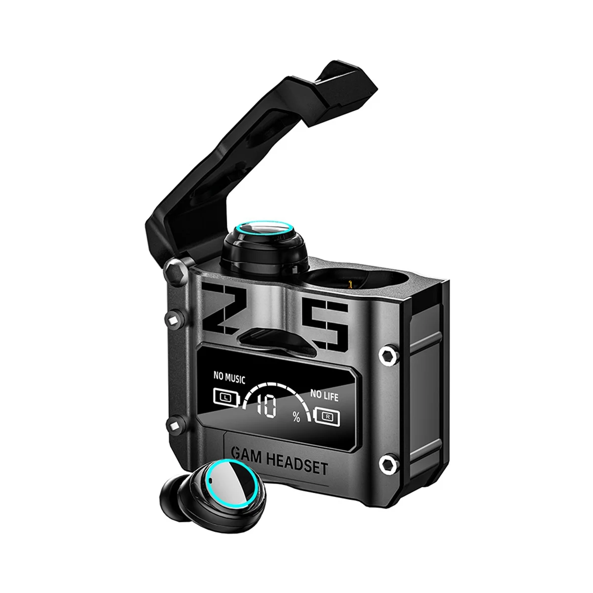 Tws-наушники M25 игровые с поддержкой Bluetooth 5,2 и сенсорным цифровым дисплеем
Tws-наушники M25 игровые с поддержкой Bluetooth 5,2 и сенсорным цифровым дисплеем