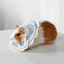 Soft Hamster Cone Recovery Collar for Small Animals After Injury Neck Cover Avoiding Scratch Adjustable E-Collar Pet Cone
