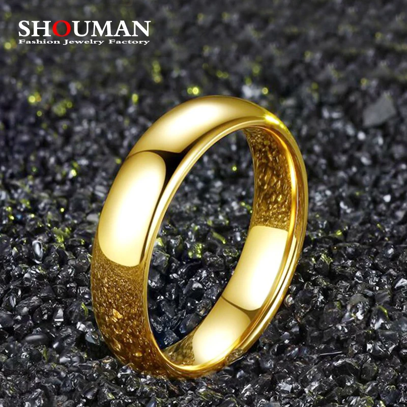 SHOUMAN 2020 Fashion Simple Wedding Rings for Women 4mm Custom Engrave Lover Couple Stainless Steel Charm Jewelry Gift
SHOUMAN 2020 Fashion Simple Wedding Rings for Women 4mm Custom Engrave Lover Couple Stainless Steel Charm Jewelry Gift