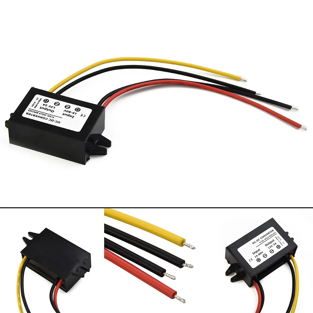 1 Pc Switching DC Regulator 15V-72V 18V 24V 36V 48V 60V To 12V 2A 60W DC-DC Step Down Module Converter Professional Hand Tools
1 Pc Switching DC Regulator 15V-72V 18V 24V 36V 48V 60V To 12V 2A 60W DC-DC Step Down Module Converter Professional Hand Tools
