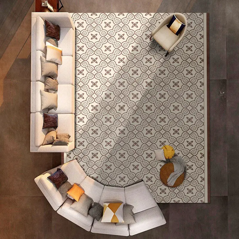 Retro Light Luxury Lounge Rug Bedroom Decor Rugs High Quality Carpets for Living Room Non-slip Home Floor Mat Large Area Carpet 
Retro Light Luxury Lounge Rug Bedroom Decor Rugs High Quality Carpets for Living Room Non-slip Home Floor Mat Large Area Carpet