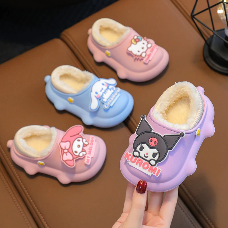 Hello Kitty Kawaii Slippers Sanrio My Melody Kuromi Cinnamoroll Cartoon Cute Anime Student Warm Home Shoe Girls Christmas Gifts
Hello Kitty Kawaii Slippers Sanrio My Melody Kuromi Cinnamoroll Cartoon Cute Anime Student Warm Home Shoe Girls Christmas Gifts