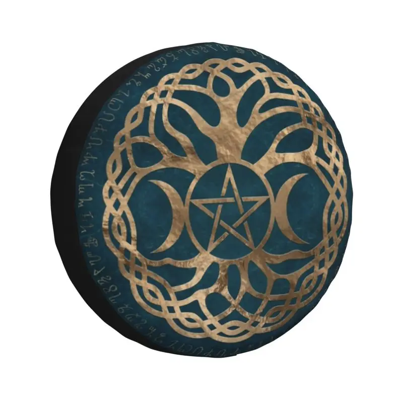 Triple Moon Goddess Pentagram Spare Tire Cover for Prado Pajero Jeep RV SUV 4WD 4x4 Pagan Wiccan Car Wheel Protector Covers
Triple Moon Goddess Pentagram Spare Tire Cover for Prado Pajero Jeep RV SUV 4WD 4x4 Pagan Wiccan Car Wheel Protector Covers