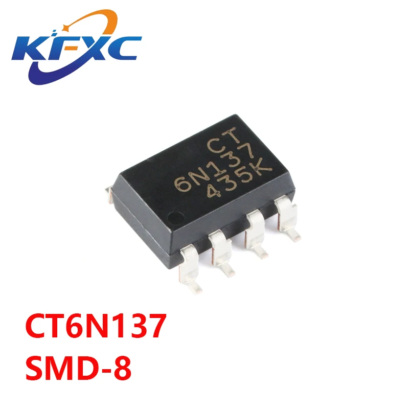 Патч-Оптрон CT6N137(S)(T1) SMD-8 совместим с оригинальным соединителем 6N137S(TA)
Патч-Оптрон CT6N137(S)(T1) SMD-8 совместим с оригинальным соединителем 6N137S(TA)