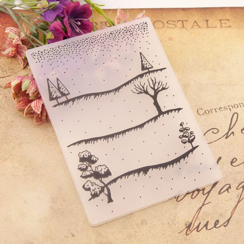 Snow Day Plastic Bump Embossing Template DIY Scrapbook Journal Fondant Indentation Album Card Make Decoration Stencils Reusable
Snow Day Plastic Bump Embossing Template DIY Scrapbook Journal Fondant Indentation Album Card Make Decoration Stencils Reusable