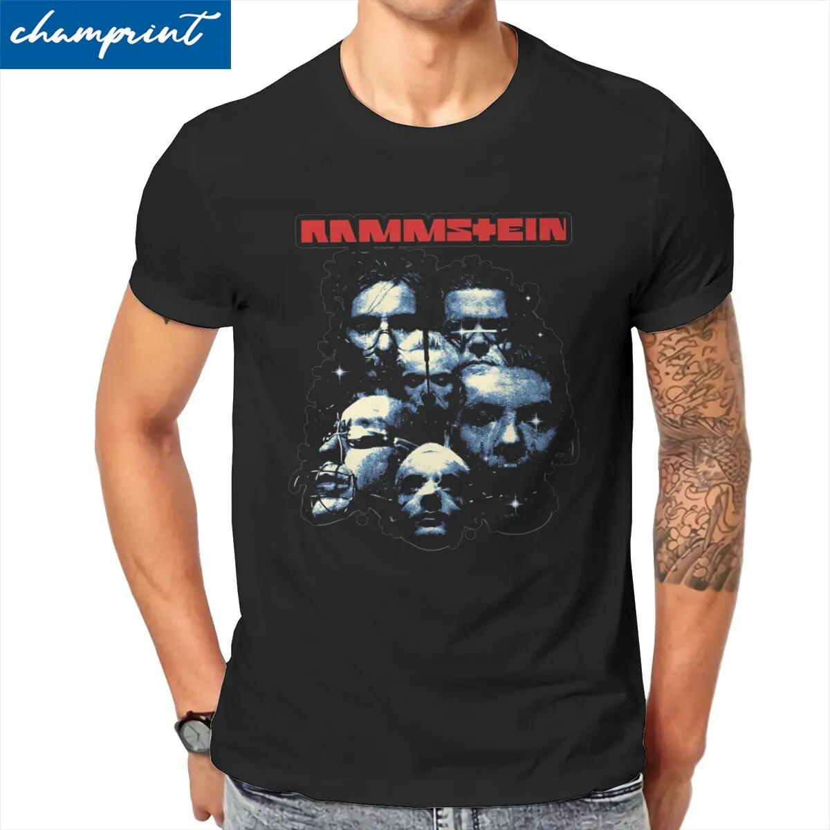 Мужские футболки с надписью The Band Has Been AM R-Rammstein Rock Metal, хлопковая одежда, футболки с коротким рукавом и круглым вырезом, футболки большого раз...
Мужские футболки с надписью The Band Has Been AM R-Rammstein Rock Metal, хлопковая одежда, футболки с коротким рукавом и круглым вырезом, футболки большого раз...