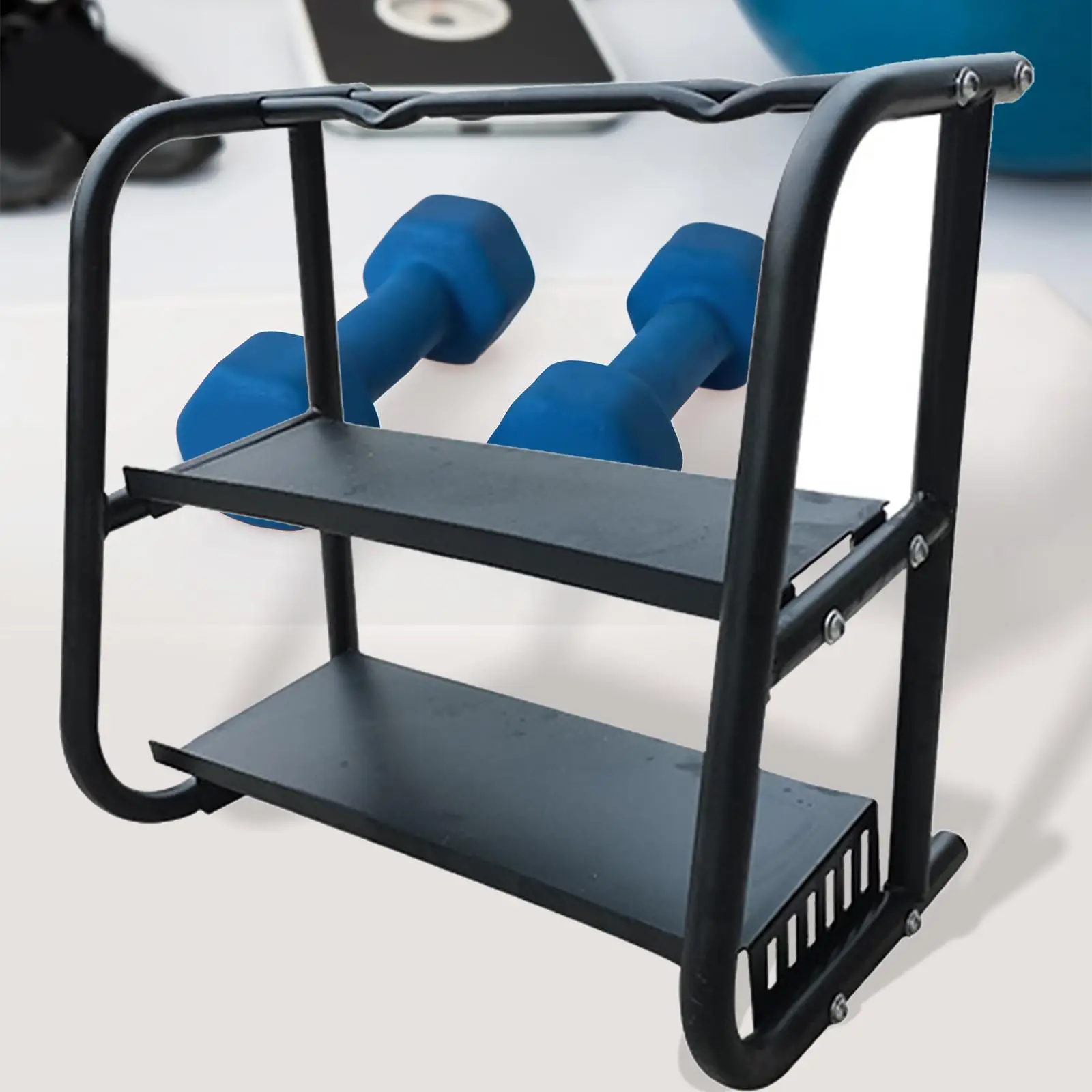 3 Tier Metal Dumbbell Rack Stand Multifunctional Heavy Duty Holder Dumbbell Storage Stand for Home Gym
3 Tier Metal Dumbbell Rack Stand Multifunctional Heavy Duty Holder Dumbbell Storage Stand for Home Gym