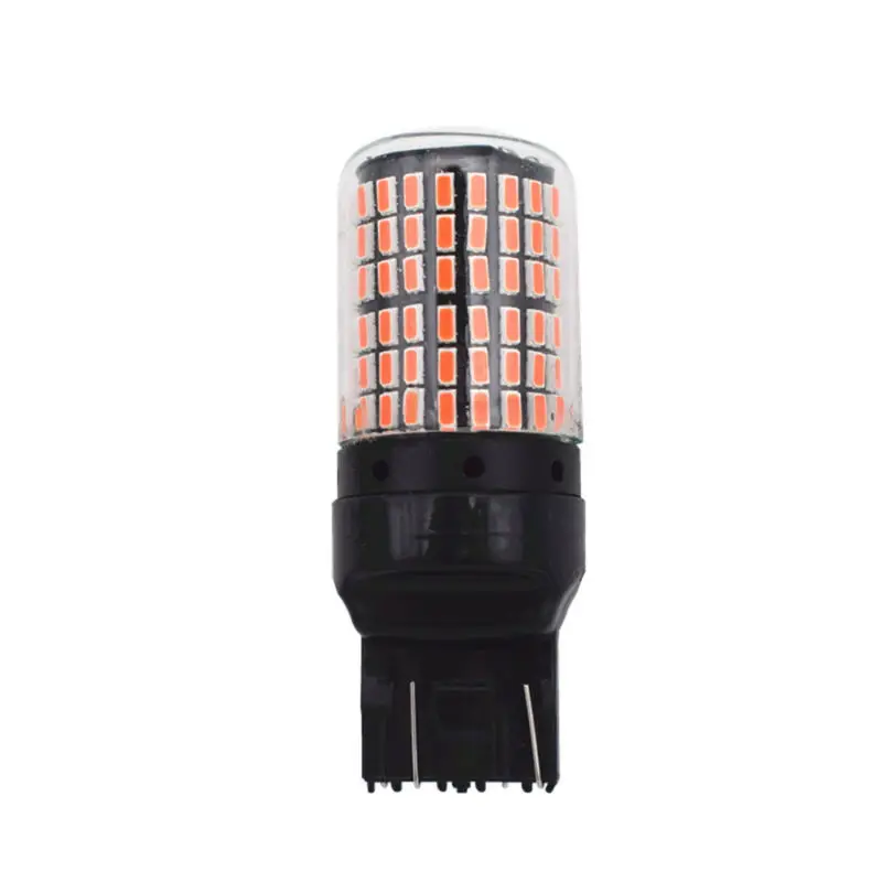 T20 7443 3014 144SMD Light Bulb Tail 2Pcs Brake Canbus DC 12v-24v Flash LED Red Stop Strobe High Quality Hot Sale
T20 7443 3014 144SMD Light Bulb Tail 2Pcs Brake Canbus DC 12v-24v Flash LED Red Stop Strobe High Quality Hot Sale
