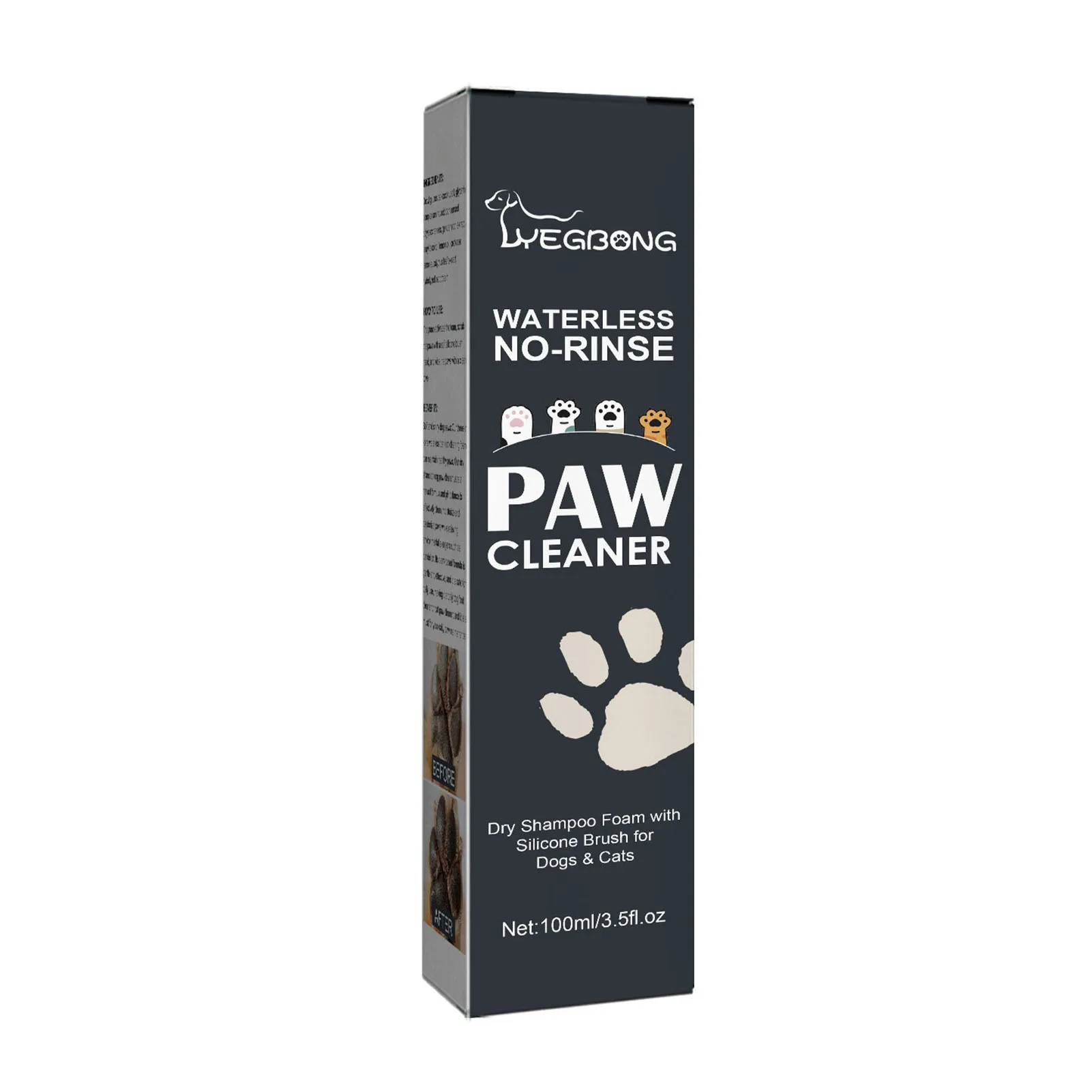 Waterless Pet Paw Cleaner Efficient Dog Cat Feet Cleaner With Silicone Scrubber for Dog Cat Rabbits Horses
Waterless Pet Paw Cleaner Efficient Dog Cat Feet Cleaner With Silicone Scrubber for Dog Cat Rabbits Horses