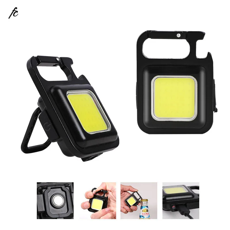 Mini LED Flashlight Work Light Portable Pocket Flashlight Keychains USB Rechargeable For Outdoor Camping Small Light Corkscrew
Mini LED Flashlight Work Light Portable Pocket Flashlight Keychains USB Rechargeable For Outdoor Camping Small Light Corkscrew