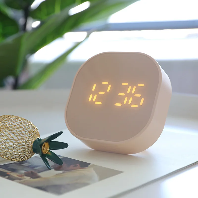 2022 New Alarm Clock Small Square Luminous Silent LED Digital Table Electronic Wall Clock Magnetic
2022 New Alarm Clock Small Square Luminous Silent LED Digital Table Electronic Wall Clock Magnetic