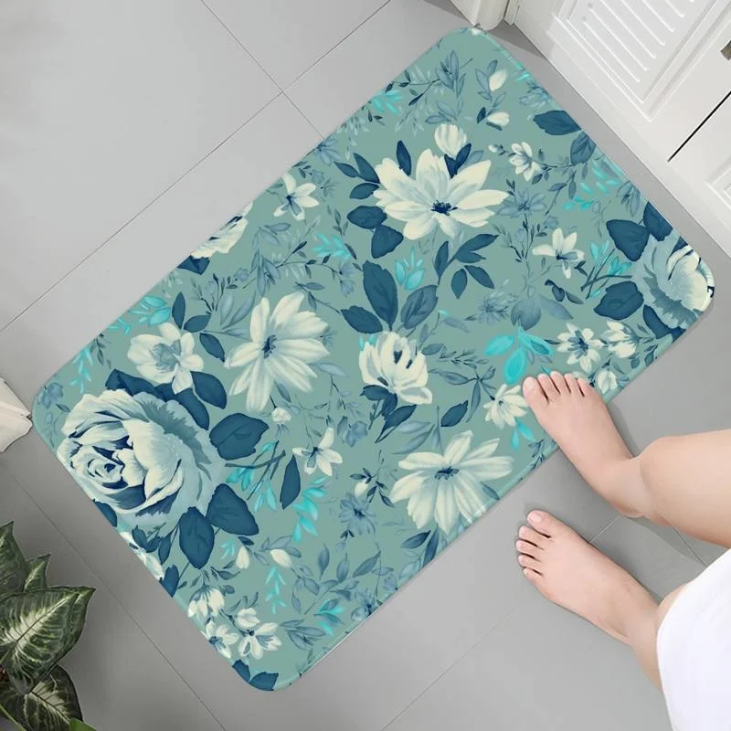 Room Bedroom Carpet Washable Flannel Rug Hallway Indoor Living Mats Memory Foam Blue And White Porcelain Prayer Rug Bath Mats
Room Bedroom Carpet Washable Flannel Rug Hallway Indoor Living Mats Memory Foam Blue And White Porcelain Prayer Rug Bath Mats