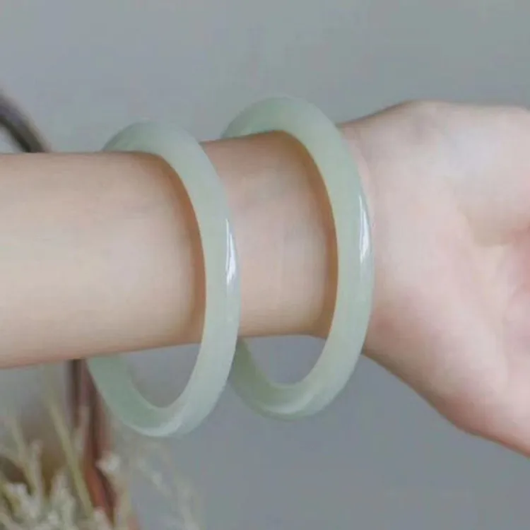 Natural White Jade Bangles Men Women Healing Jewelry Real Chinese Certified Jades Nephrite Thin Round Bangle Jadeite Bracelets
Natural White Jade Bangles Men Women Healing Jewelry Real Chinese Certified Jades Nephrite Thin Round Bangle Jadeite Bracelets