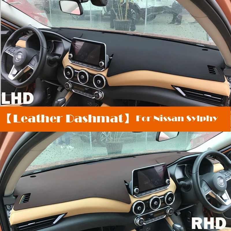 Leather Suede Dashmat Accessory Car-Styling Dashboard Covers Pad Dash Mat Sunshade For Nissan Sylphy Sentra B18Z 2020 2021 2022
Leather Suede Dashmat Accessory Car-Styling Dashboard Covers Pad Dash Mat Sunshade For Nissan Sylphy Sentra B18Z 2020 2021 2022