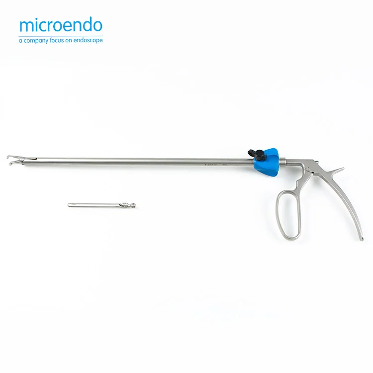 Laparoscopic Bulldog clamp clip applier laparoscopy instruments hemostatic clamp clips applier
Laparoscopic Bulldog clamp clip applier laparoscopy instruments hemostatic clamp clips applier