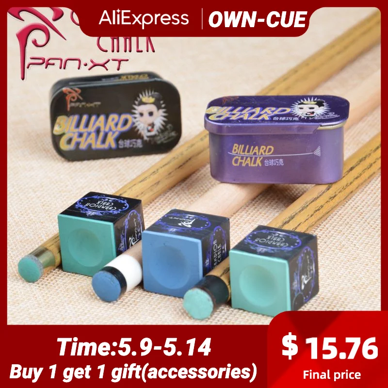 PXT Pan XT Pool Cue Billiard Cue Tailor-made Chalk Snooker Chalk Powder Pool Chalk 2 Pieces Per Box Billiard Accessories 2019
PXT Pan XT Pool Cue Billiard Cue Tailor-made Chalk Snooker Chalk Powder Pool Chalk 2 Pieces Per Box Billiard Accessories 2019