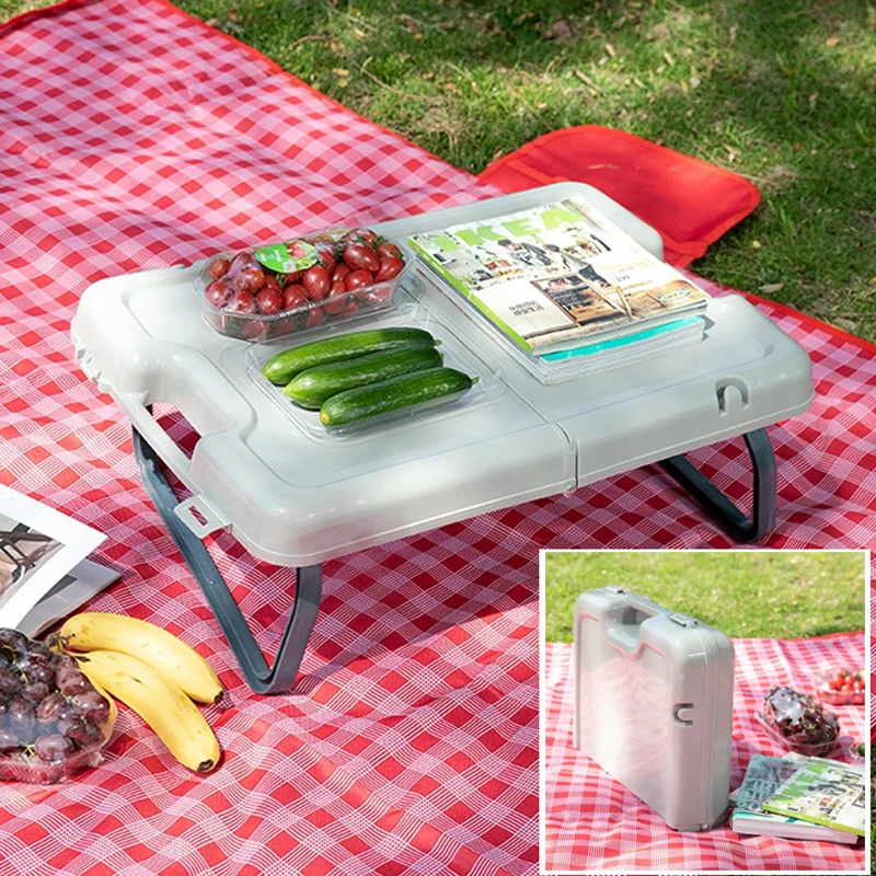 2 In 1 Folding Outdoor Table & Portable Storage Box Lightweight Plastic Foldable Tables for Garden Picnic Camping Fishing Desk
2 In 1 Folding Outdoor Table & Portable Storage Box Lightweight Plastic Foldable Tables for Garden Picnic Camping Fishing Desk