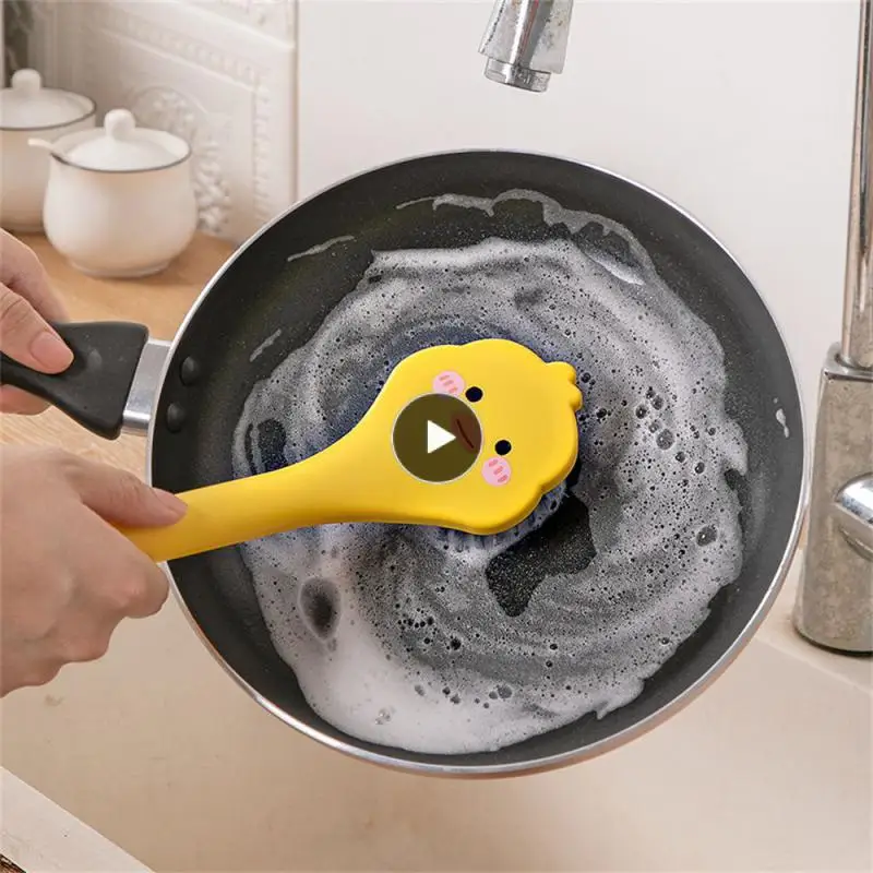 Kitchen Brush Pot Artifact Household Hanging Hole Design Kitchen Cleaning Brushes Washing Dishes Tool Home Accessories
Kitchen Brush Pot Artifact Household Hanging Hole Design Kitchen Cleaning Brushes Washing Dishes Tool Home Accessories
