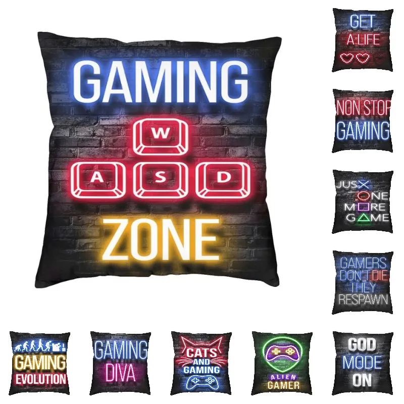 Kids Playground Throw Pillow Cover Home Decorative Custom Square Game Gamer Quotes Cushion Cover 45x45 Pillowcover for Sofa
Kids Playground Throw Pillow Cover Home Decorative Custom Square Game Gamer Quotes Cushion Cover 45x45 Pillowcover for Sofa
