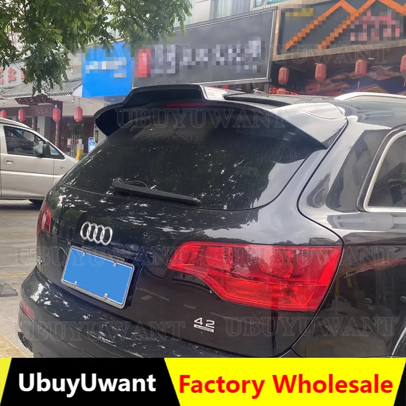 Высококачественный задний спойлер из углеродного волокна для Audi Q7 2007 2008 2009 2010 2011 2012-2015, крышка багажника, Стайлинг автомобиля
Высококачественный задний спойлер из углеродного волокна для Audi Q7 2007 2008 2009 2010 2011 2012-2015, крышка багажника, Стайлинг автомобиля