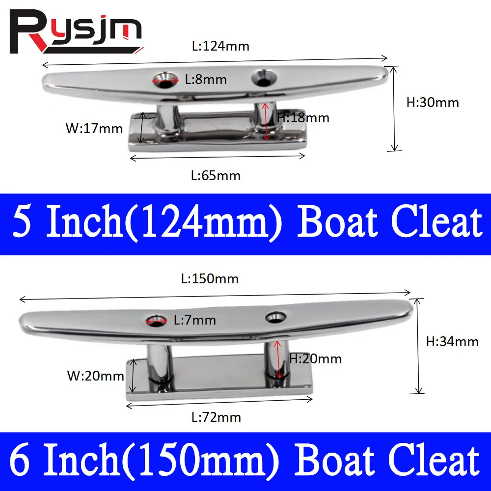 Marine Grade 316 Stainless Steel Open Base Boat Deck Cleat 4Inch 5 Inch 6Inch 8Inch Boat Mooring Accessories Marine Hardware
Marine Grade 316 Stainless Steel Open Base Boat Deck Cleat 4Inch 5 Inch 6Inch 8Inch Boat Mooring Accessories Marine Hardware