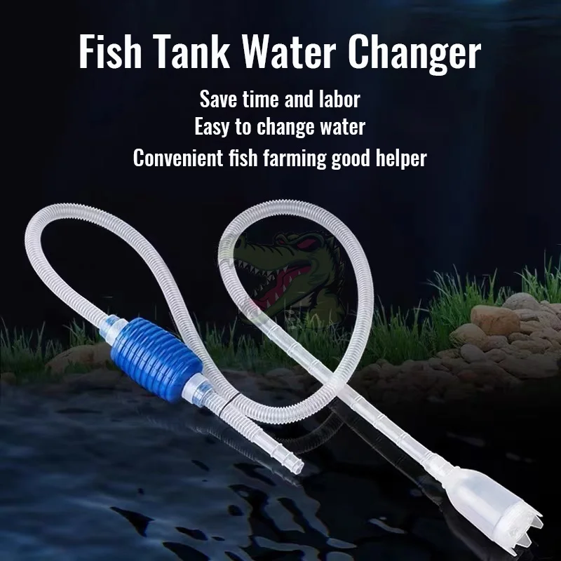 Aquarium Siphon Fish Tank Syphon Vacuum Cleaner Pump Semi-automatic Water Change Changer Gravel Water Filter Acuario Accessories
Aquarium Siphon Fish Tank Syphon Vacuum Cleaner Pump Semi-automatic Water Change Changer Gravel Water Filter Acuario Accessories