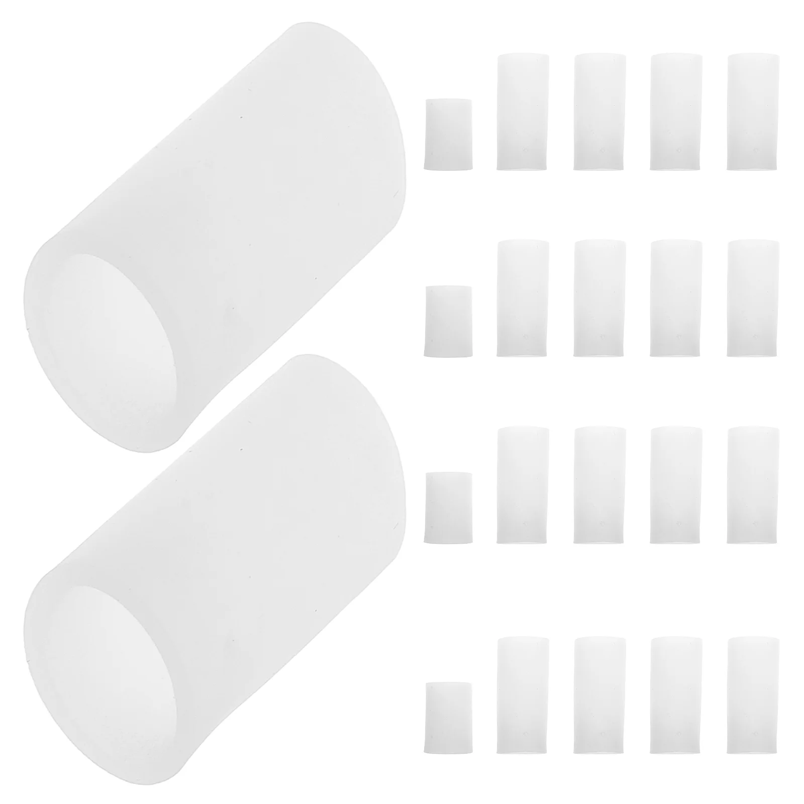 20 Pcs Finger Protective Tool Finger Sleeve Gel Finger Cot Protective Cover Finger Protection Accessory
20 Pcs Finger Protective Tool Finger Sleeve Gel Finger Cot Protective Cover Finger Protection Accessory