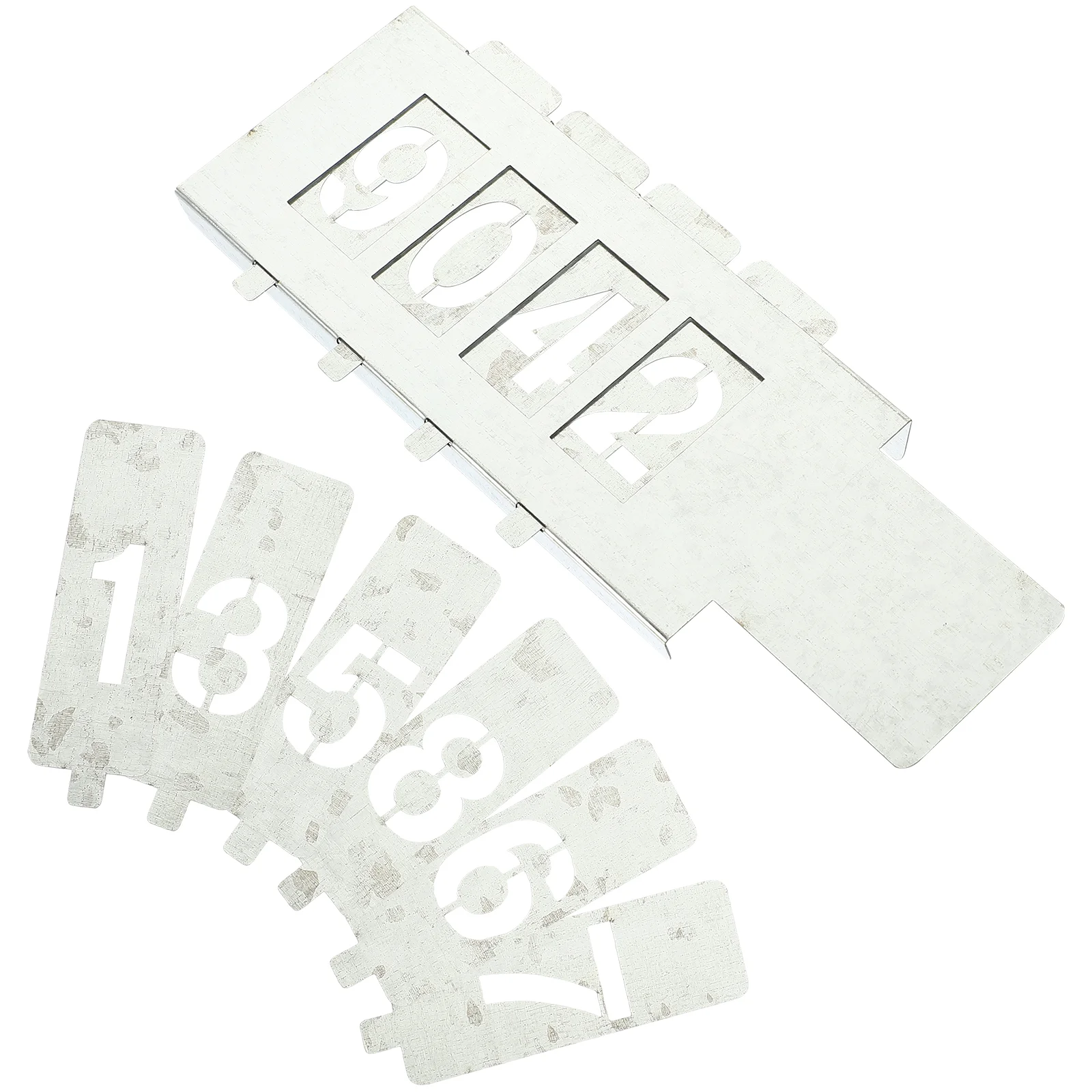 Stainless Steel Metal Spray Paint Mailbox Number Stencil Iron Hollow-out Templates
Stainless Steel Metal Spray Paint Mailbox Number Stencil Iron Hollow-out Templates