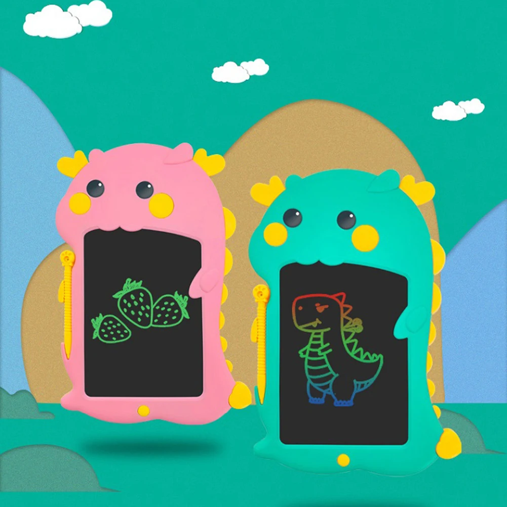 Электронный ЖК-планшет с динозавром, 8,5 дюйма
Электронный ЖК-планшет с динозавром, 8,5 дюйма