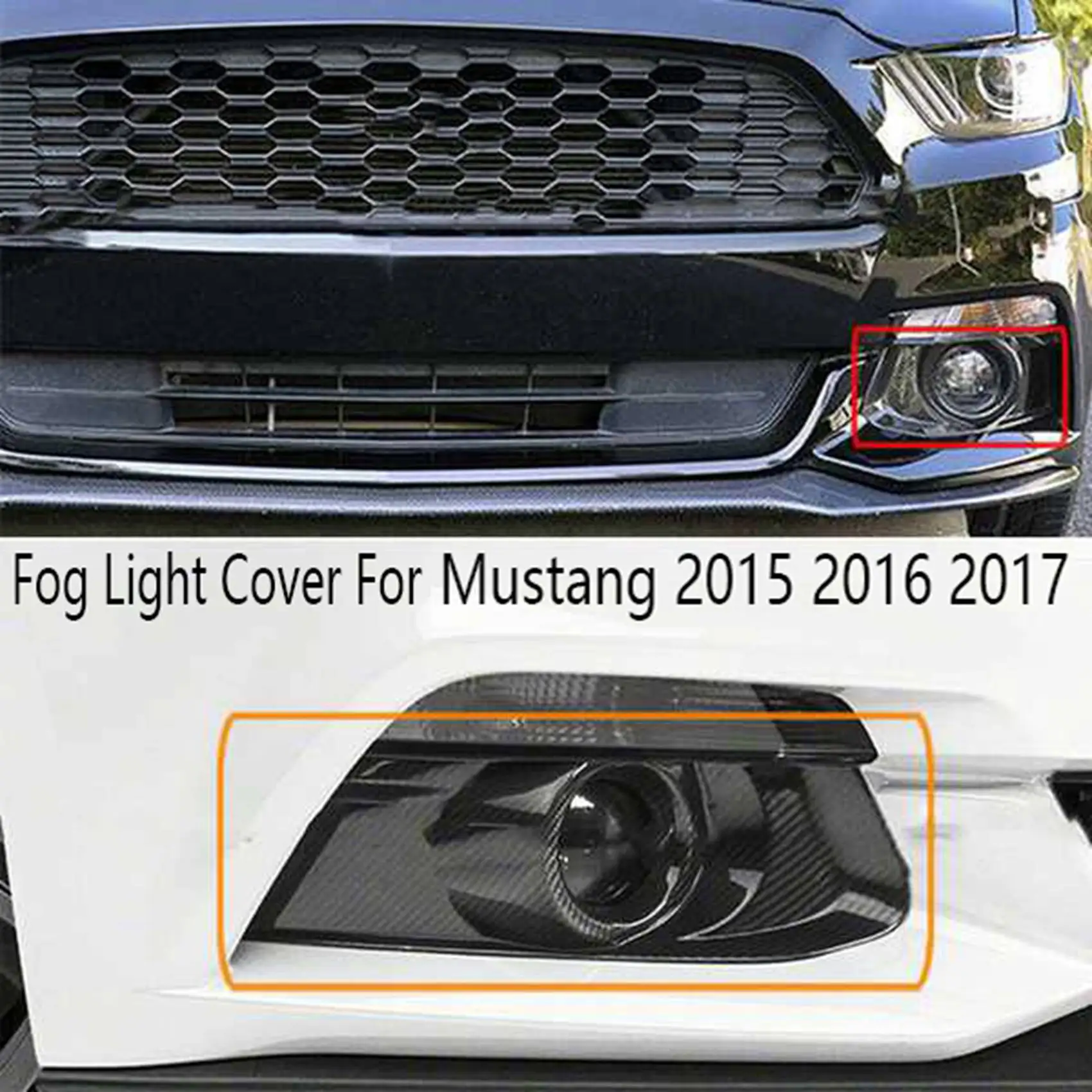 For Ford Mustang 2015 2016 2017 Carbon Fiber Fog Light Cover Bazel Grilles Fog Lights Lamp Frame Covers Hole Grill
For Ford Mustang 2015 2016 2017 Carbon Fiber Fog Light Cover Bazel Grilles Fog Lights Lamp Frame Covers Hole Grill
