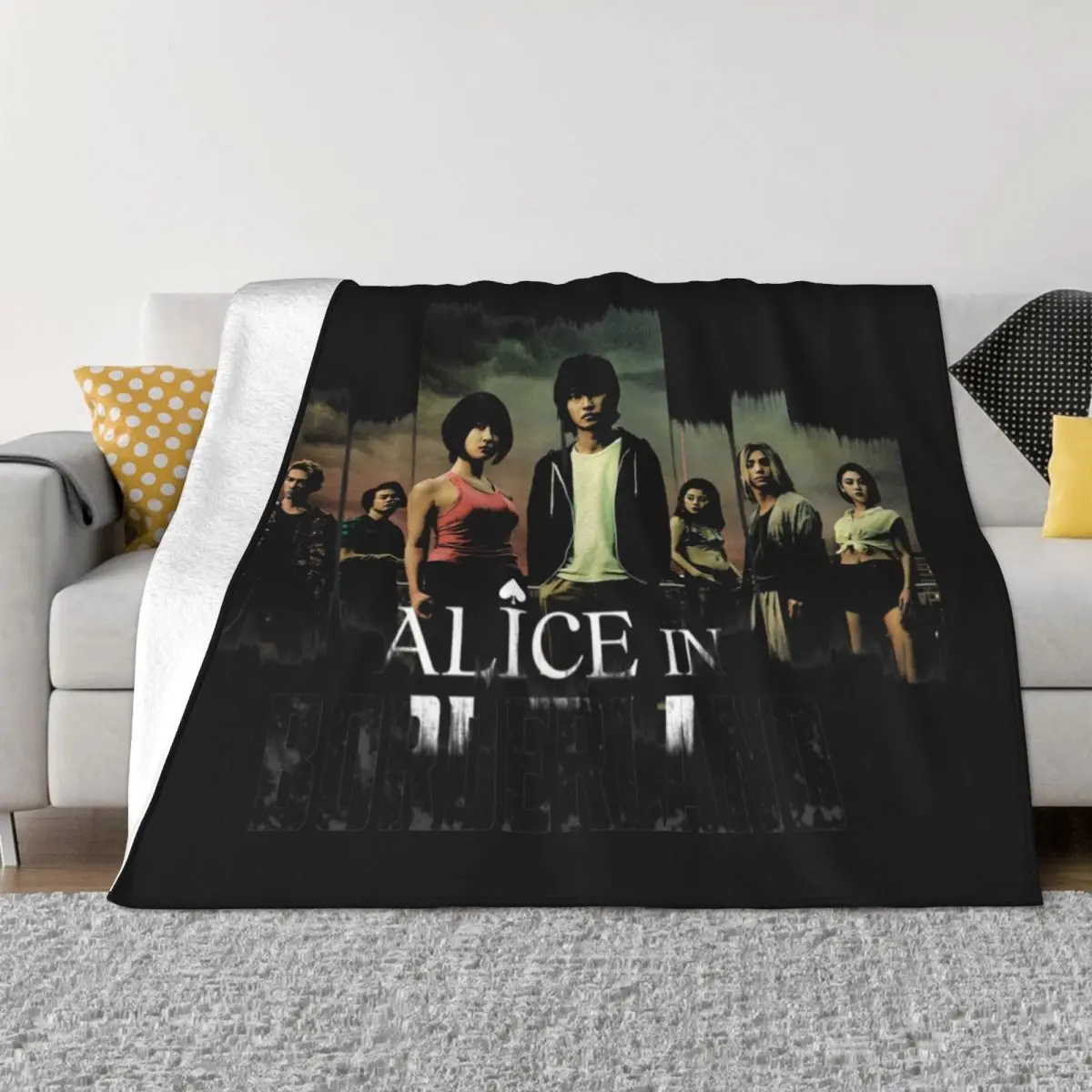 Одеяло Imawa No Kuni No Alice из аниме «Alice In Borderland», Фланелевое винтажное дышащее покрывало для кровати, дивана, весна/осень
Одеяло Imawa No Kuni No Alice из аниме «Alice In Borderland», Фланелевое винтажное дышащее покрывало для кровати, дивана, весна/осень