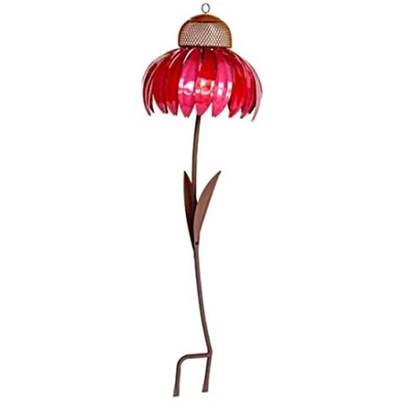 Standing Bird Feeder - Outside Rust Resistant Garden Art Metal Birdfeeder With Stand - Beautiful Flower Garden Stakes
Standing Bird Feeder - Outside Rust Resistant Garden Art Metal Birdfeeder With Stand - Beautiful Flower Garden Stakes