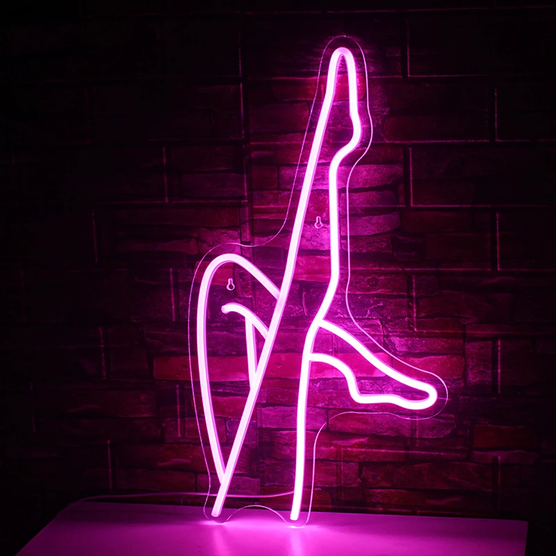 

Wanxing Neon Light Sexy Beauty Legs Sign Wall Hanging Light For Party Bar Sports Room Decor Club Wedding Xmas Gift Neon Mural