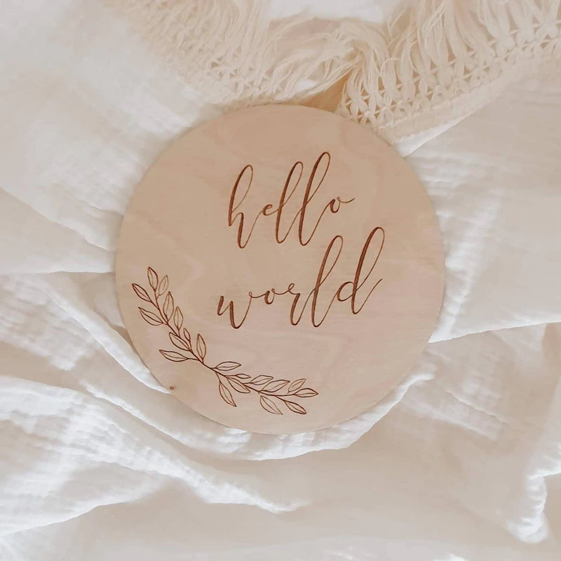20pcs Hello World Etched Leaf Wooden Plaque 
20pcs Hello World Etched Leaf Wooden Plaque