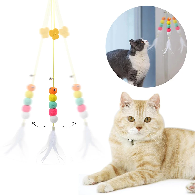 Interactive Cat Toy Hanging Simulation Cat Toy Funny Self-hey Interactive Toy for Kitten Playing Teaser Wand Toy Cat Supplies
Interactive Cat Toy Hanging Simulation Cat Toy Funny Self-hey Interactive Toy for Kitten Playing Teaser Wand Toy Cat Supplies