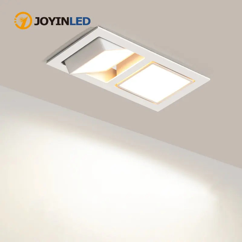 

Led Panel 60 Graden Verzonken Plafond Downlight 7W 14W Vierkante Led Spot Licht Led Plafond Lamp 3000K 6000K Ceiling Lights