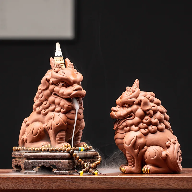 Керамическая горелка для благовоний Zhaocai Qilin в китайском стиле, домашнее украшение, для помещений, с фиолетовым песком, с обратным потоком, м...
Керамическая горелка для благовоний Zhaocai Qilin в китайском стиле, домашнее украшение, для помещений, с фиолетовым песком, с обратным потоком, м...