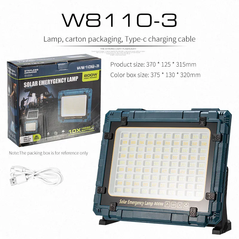 Перезаряжаемый Солнечный фонарь, внешний портативный фонарь с отражателем, водонепроницаемый фонарь для кемпинга, Рабочий фонарь
Перезаряжаемый Солнечный фонарь, внешний портативный фонарь с отражателем, водонепроницаемый фонарь для кемпинга, Рабочий фонарь